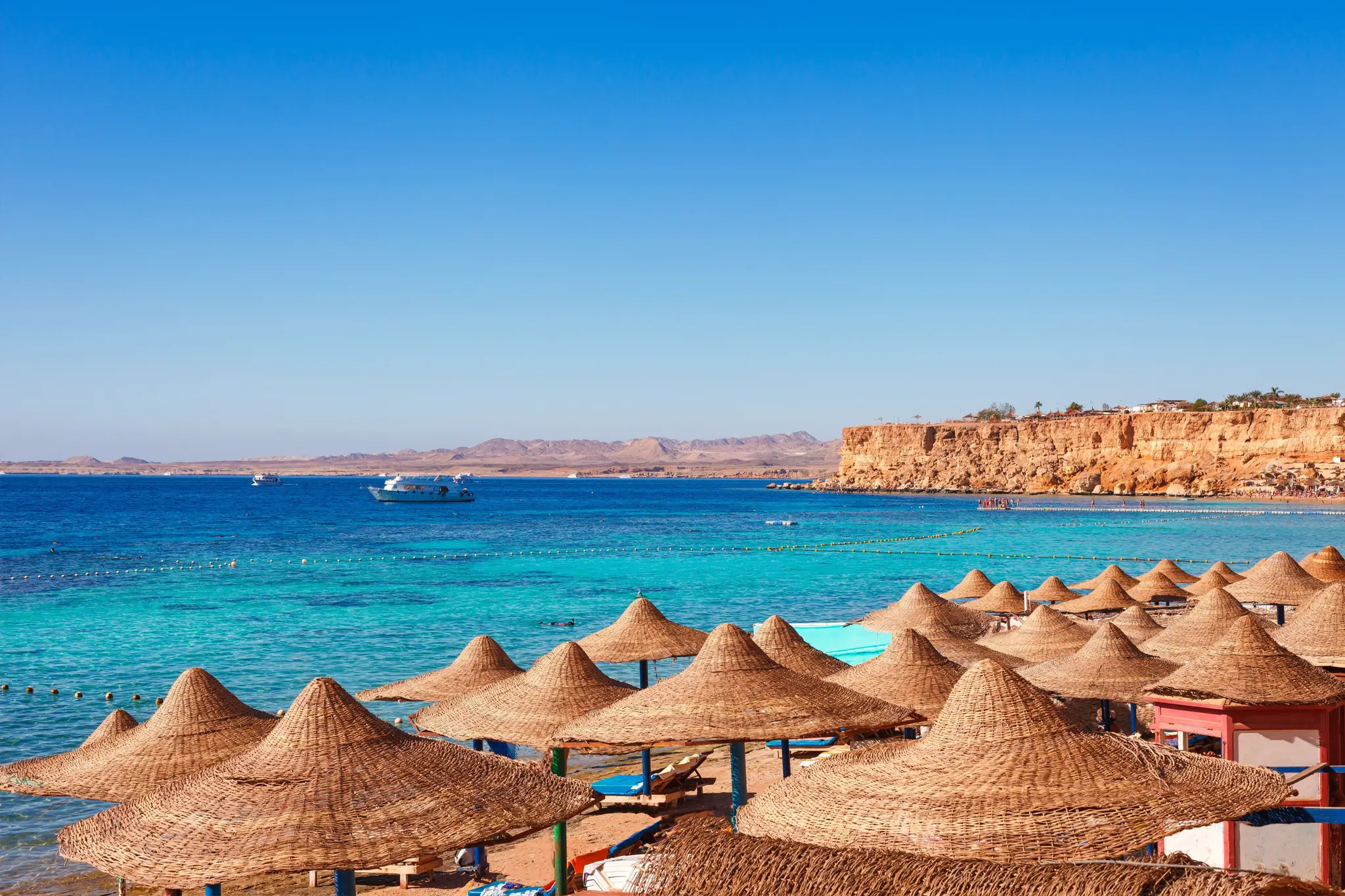 Spiaggia e mare di sharm el-sheikh